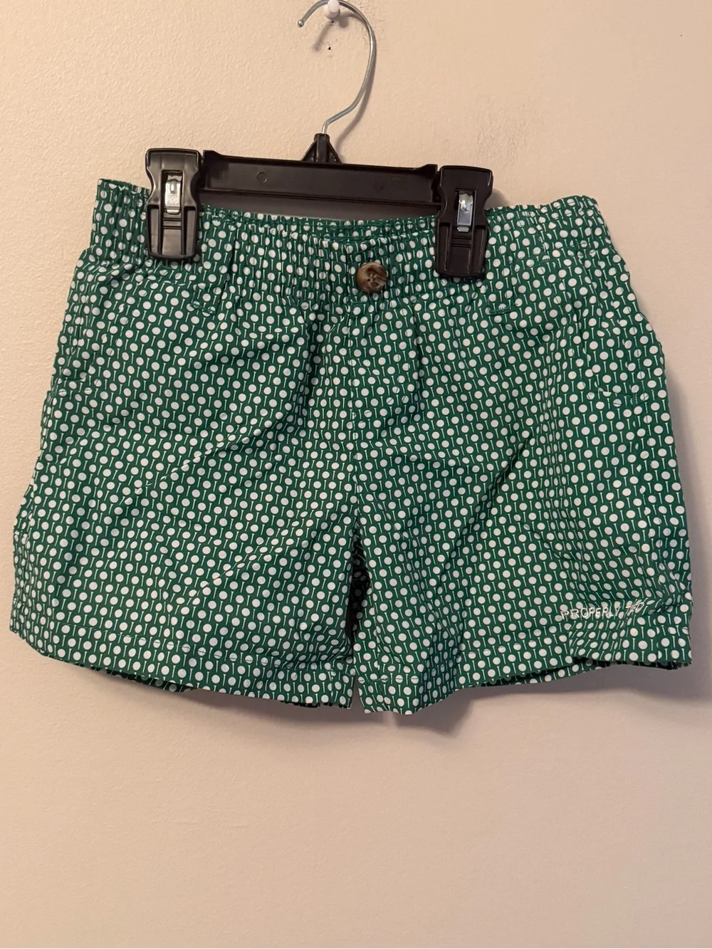 Properly Tied Green Golf Ball Mallard Shorts